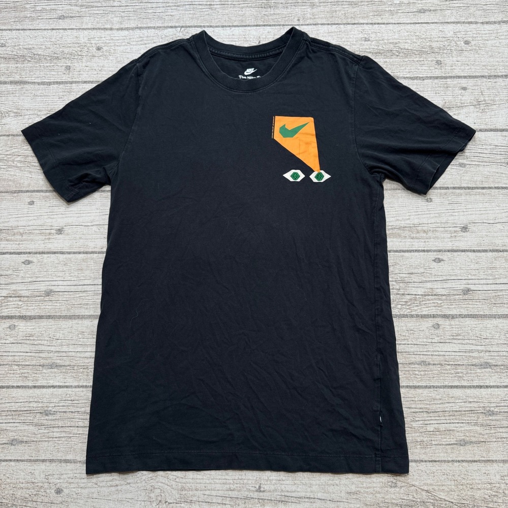 Nike Sportswear T-Shirt Men's Small Black Jeffrey Sincich Sole Seeking Athletic